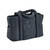 Beaba Paris Puffy nappy bag in dark grey, angled side profile