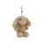Bubble Mini Buddy Keychain Jamie the Bunny, cream plush with metal clasp