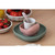 Beaba Silicone Suction Meal Set - Eucalyptus - product photo 3 (PENDING ALT TEXT REVIEW)