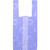 Single lavender Ubbi diaper sack with handle closure and circular logo pattern shown front view.