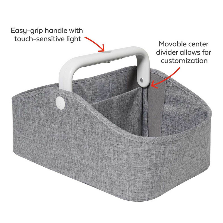 Skip Hop Light Up nappy caddy portable with carry handle