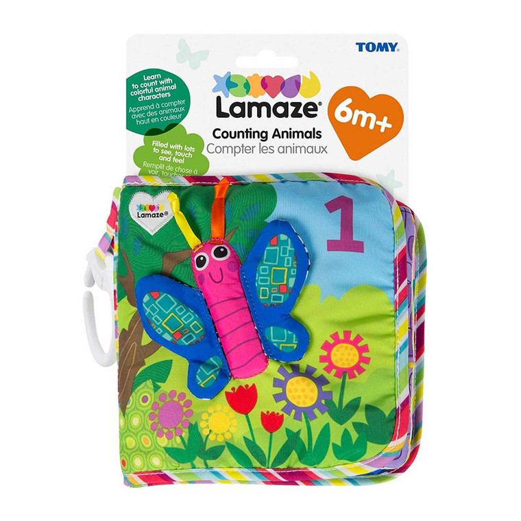 Lamaze Counting Animals Soft Book - Lamaze Baby Toy | Peekaboo Baby