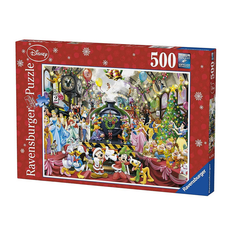 Ravensburger Disney Christmas Train Puzzle - 500pc