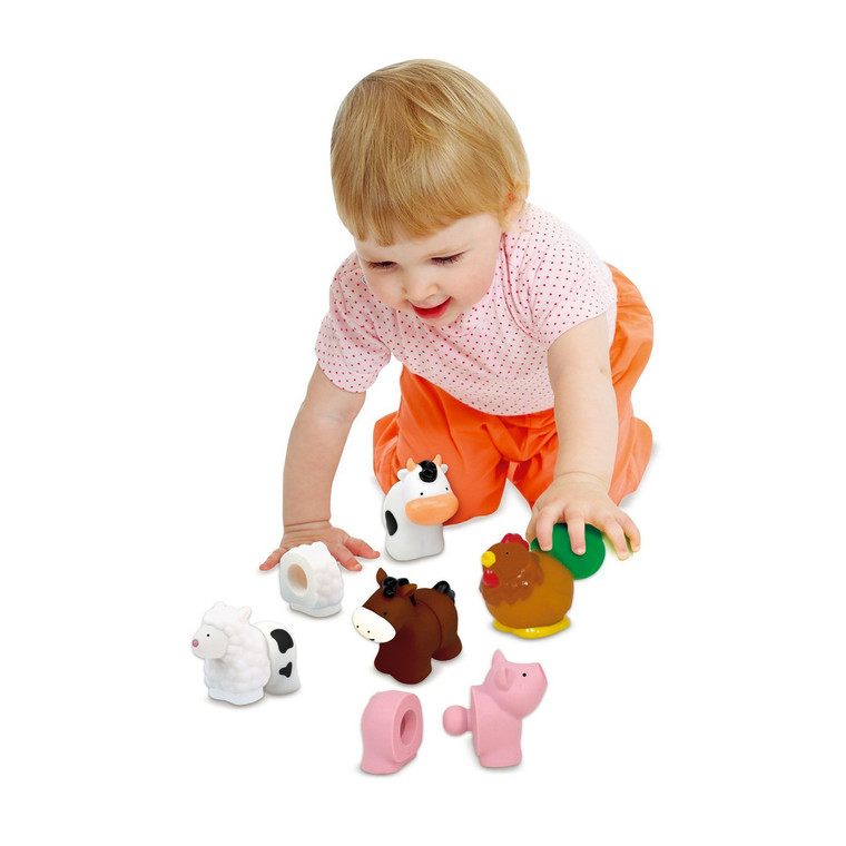 K's Kids Pop Blocs Farm Animals | Peekaboo Baby