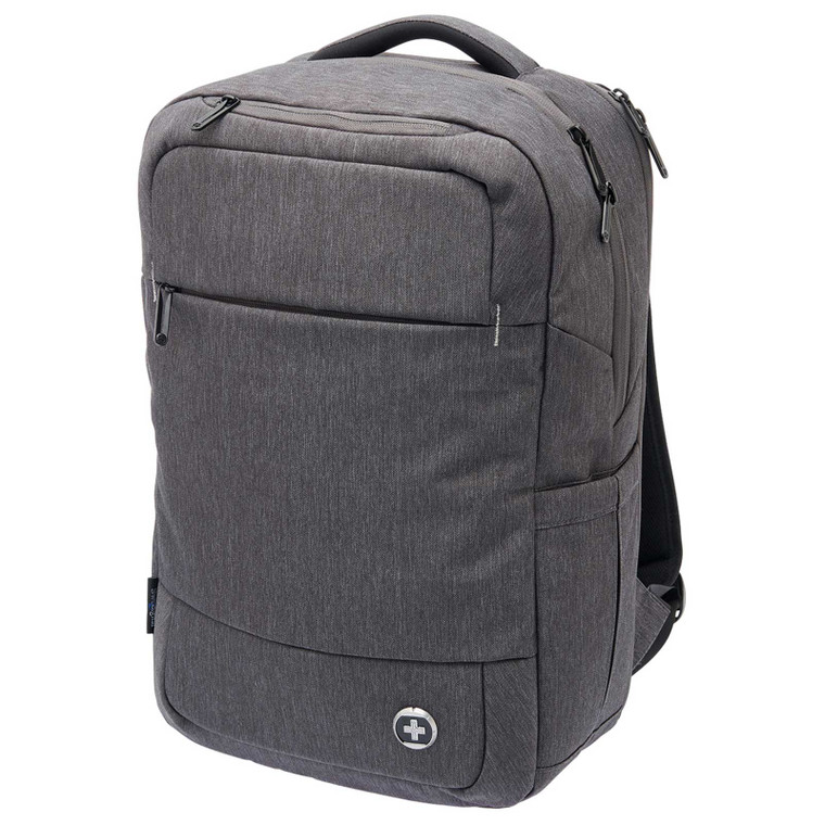 Shop Swissdigital RFID Laptop USB Backpack at Peekaboo Baby Australia