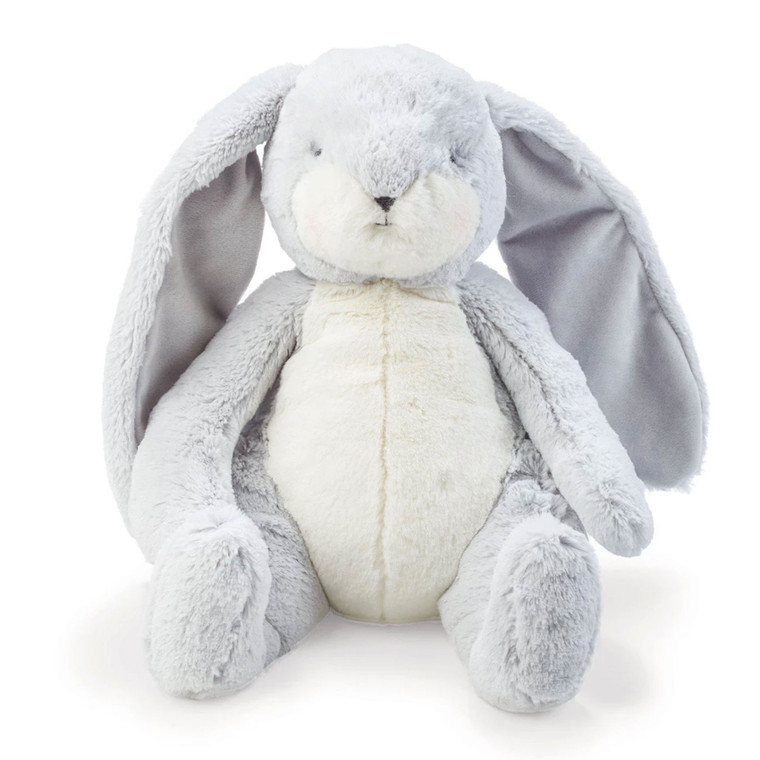 Bunnies By The Bay Grey Nibble Bunny Toy - Sweet 40cm | Peekaboo Baby