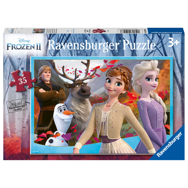 Ravensburger Frozen 2 Prepare for Adventure 35-piece completed jigsaw puzzle