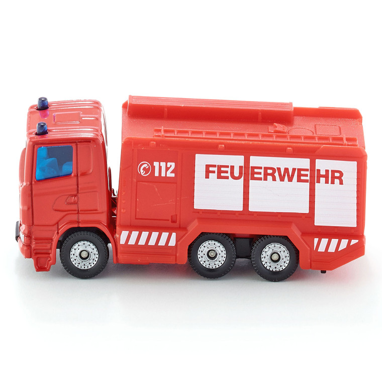 SIKU Super series Fire Water Cannon truck authentic fire brigade detail