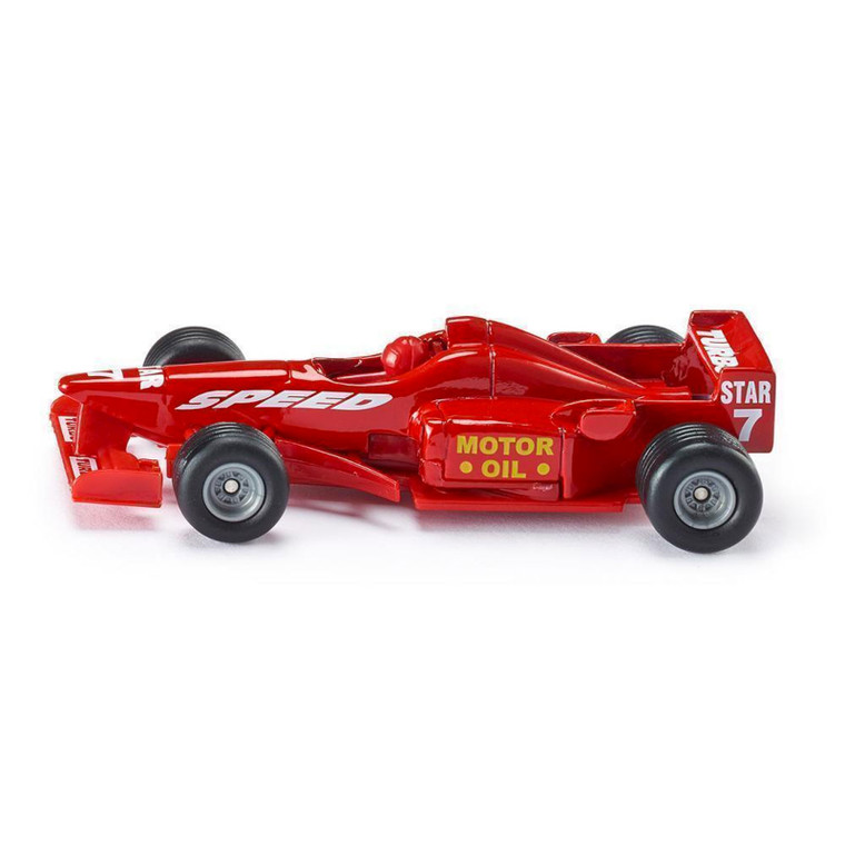 SIKU Formula 1 racing car die-cast 1:87 - red colourway side profile