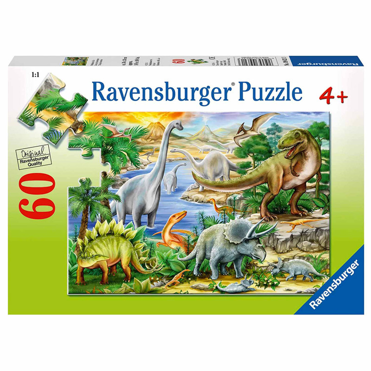 Ravensburger Prehistoric Life Puzzle - 60pc Dinosaur Jigsaw