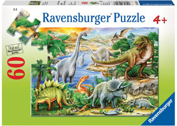 Ravensburger - Prehistoric Life Puzzle 60 Pieces - box front