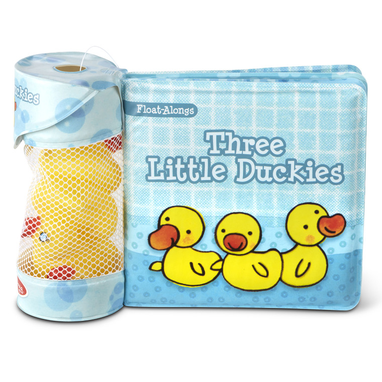 Melissa & Doug Float Alongs Bath Book Set -Three Little Duckies