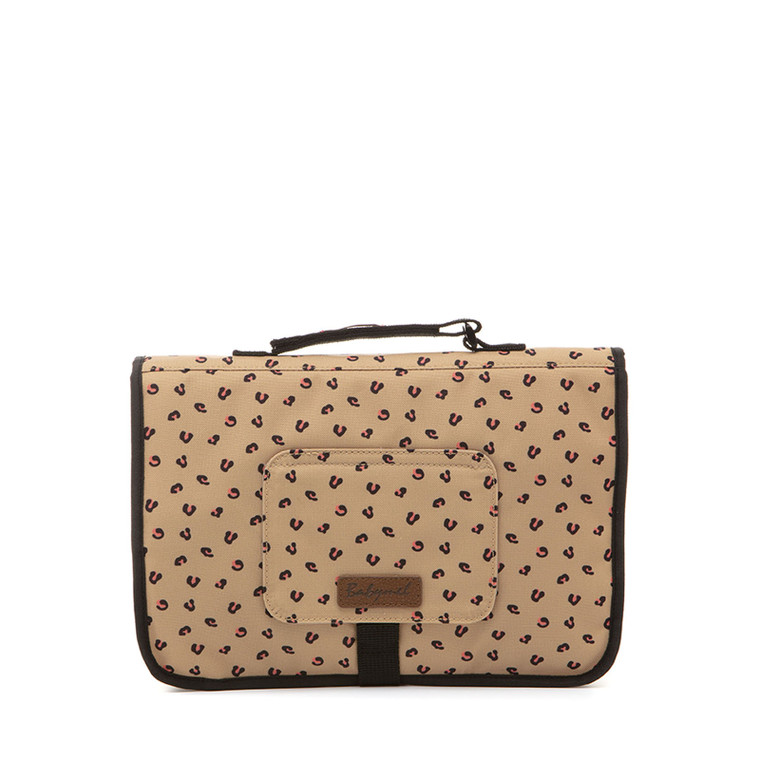 Babymel Eco Change Station - Carmel Leopard - Stylish Nappy Bag | Peekaboo Baby