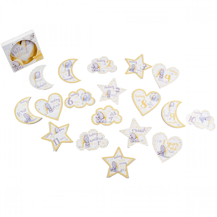 Tiny Tatty Teddy Milestone Stickers - Me to You | Peekaboo Baby