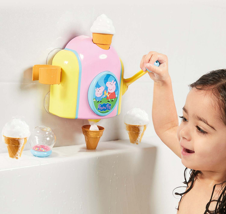 Buy Tomy Foam Cone Factory Bath Toy - Peppa Pig Online | Peekaboo Baby