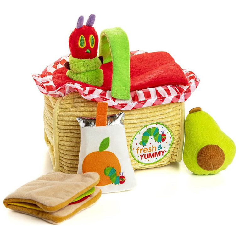 The Very Hungry Caterpillar Picnic Basket Baby Activity Toy - 7 Piece