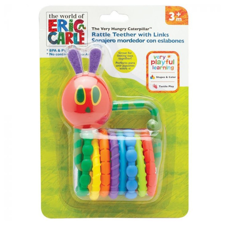 Buy The Very Hungry Caterpillar Teether Links Online | Peekaboo Baby