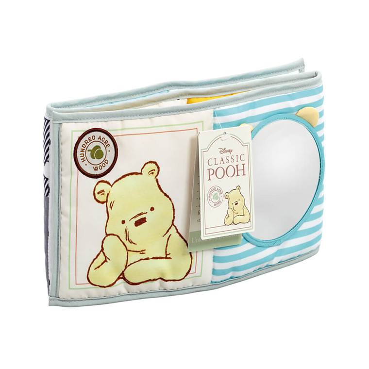 Winnie The Pooh Classic  Pooh Soft Book - Unfold & Discover - Disney Gift | Peekaboo Baby