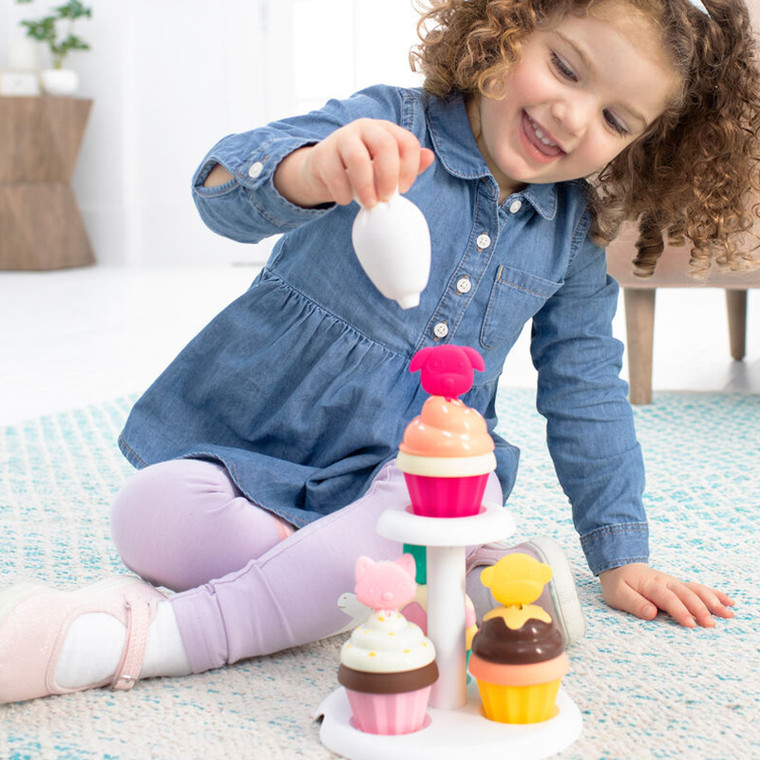Skip Hop Zoo Sort and Stack Cupcakes all characters shown