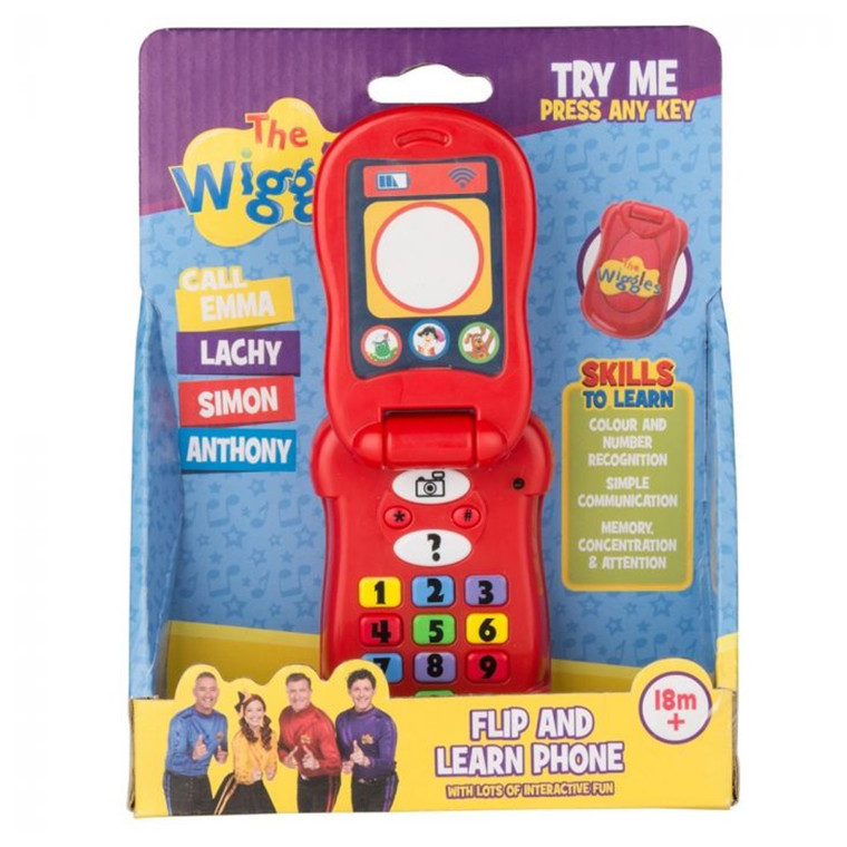 The Wiggles Flip & Learn Phone - The Wiggles | Peekaboo Baby