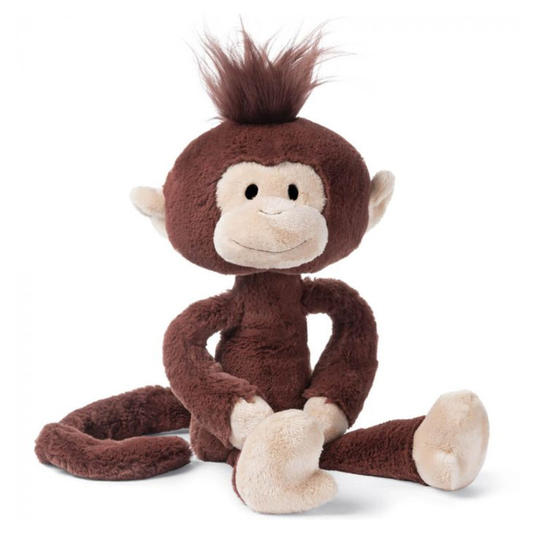GUND Toothpick Gabriel Monkey Plush 40cm, front view, premium GUND plush toy