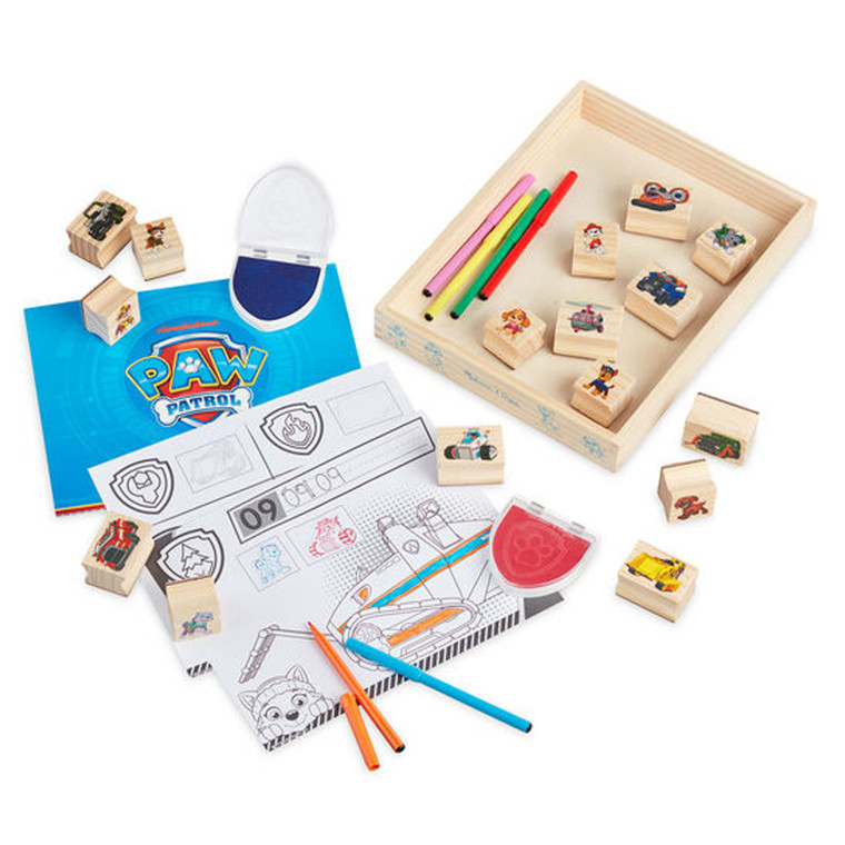 Melissa & Doug Paw Patrol Wooden Stamps Activity Set