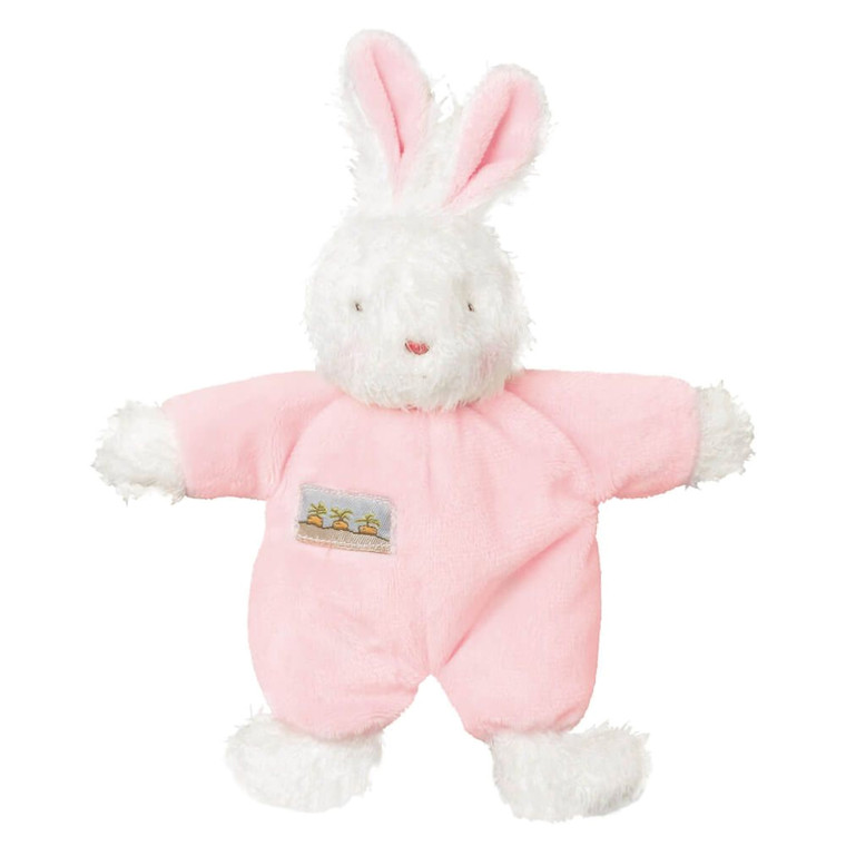Bunnies By The Bay Rattle: Sweet Hops Pink 20cm | Peekaboo Baby