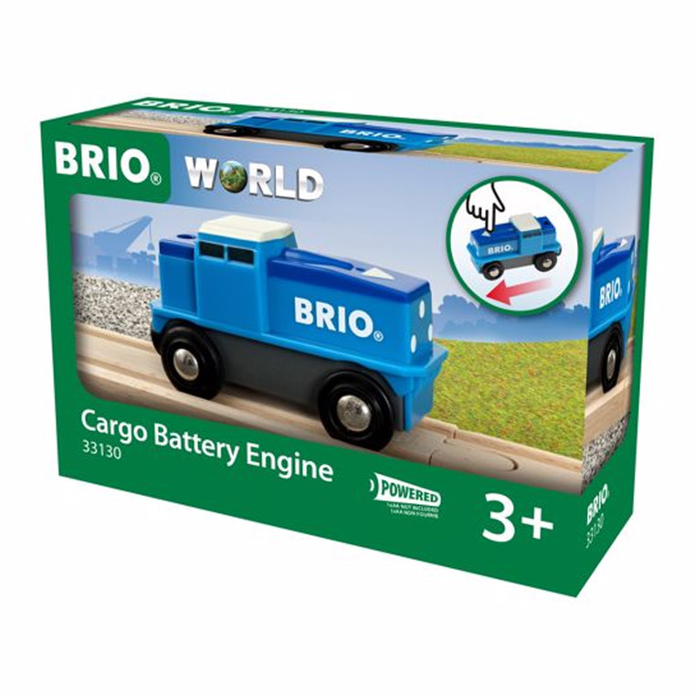 Shop Brio Cargo Battery Engine Toy at Peekaboo Baby Australia