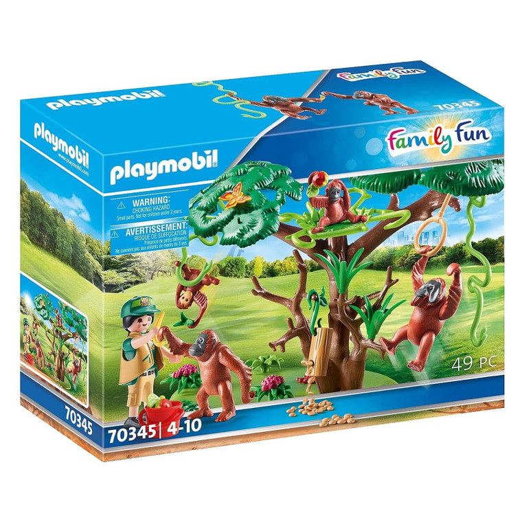 Shop Playmobil Orangutans with Tree Playset at Peekaboo Baby