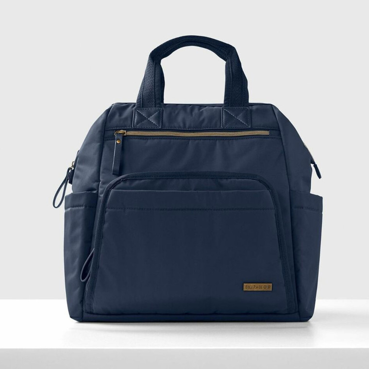 Skip Hop Main Frame Wide Open Backpack Midnight Navy product main image