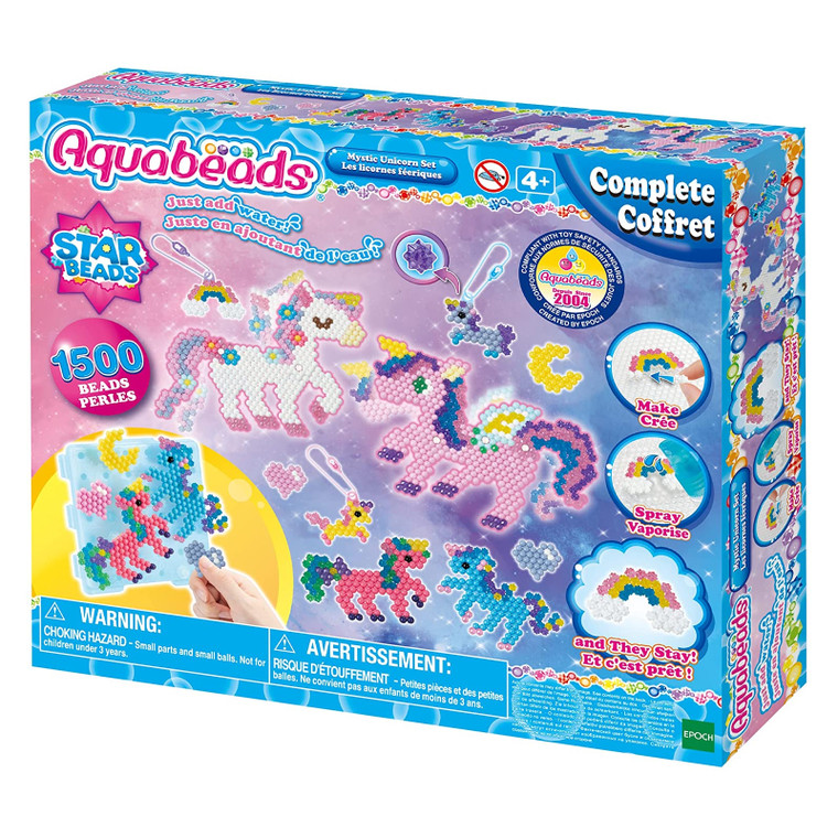 Aquabeads Water-Activated Mystic Unicorn Set - Kids Craft | Peekaboo Baby