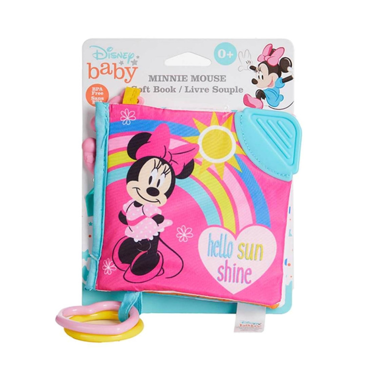 Disney Baby Minnie Mouse Activity Soft Book newborn gift for baby shower
