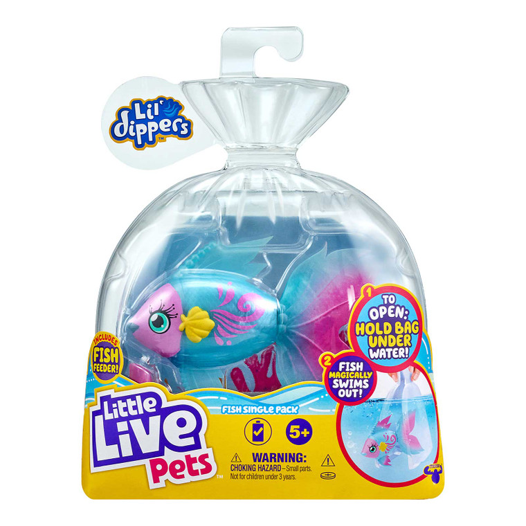 Little Live Pets Lil’ Dipper S4 Single Pack - Assorted Detail | Peekaboo Baby