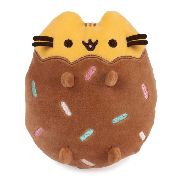 Pusheen Plush Toy : Chocolate Dipped Cookie - Official Pusheen | Peekaboo Baby