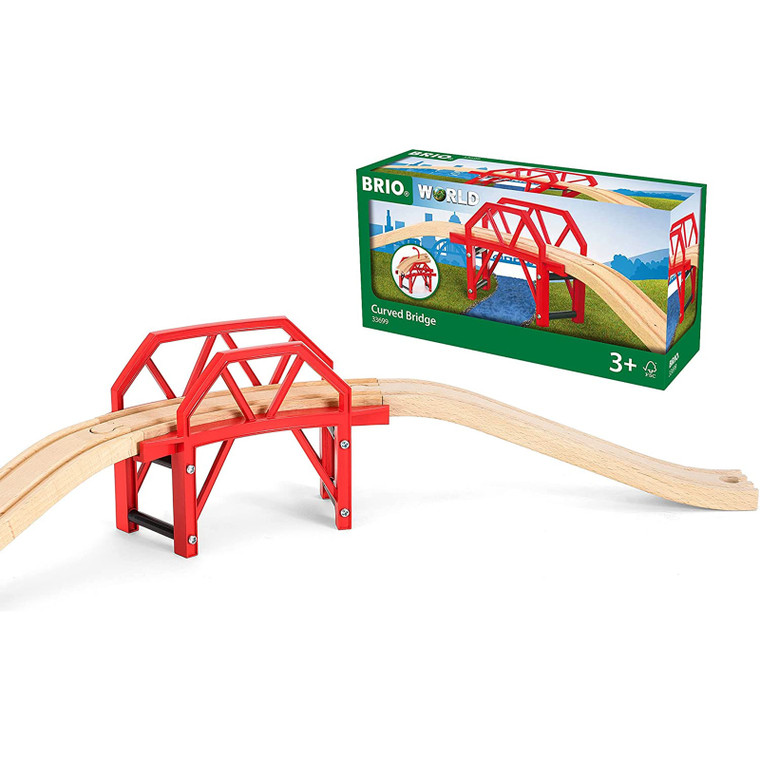  BRIO Curved Bridge Train Set - 4 Pieces - Shop Toys Online