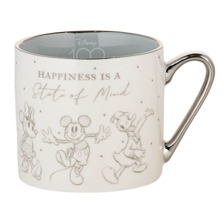 Disney Gift Disney's 100th Anniversary Premium Mug 'Happiness Is A State Of Mind'