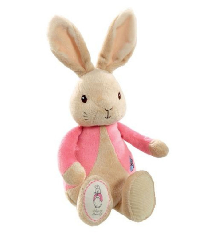 Beatrix Potter Flopsy Rabbit  Beanie Rattle Toy - Beatrix Potter Gift | Peekaboo Baby