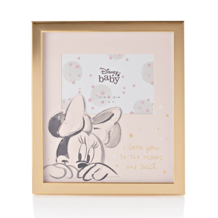 Disney Minnie Mouse I Love You to the Moon and Back Photo Frame