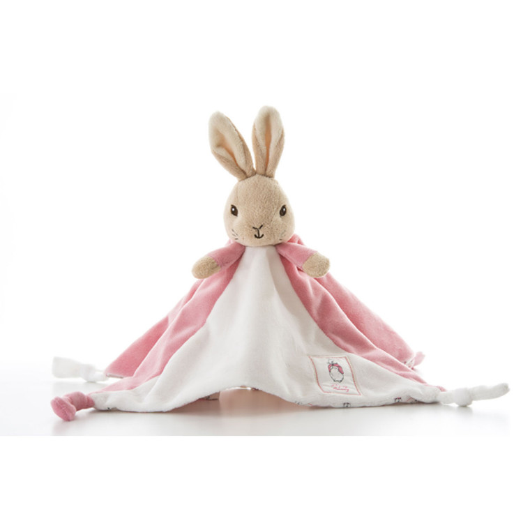 Buy Beatrix Potter Flopsy Rabbit Comfort Blanket Lovie Online | Peekaboo Baby