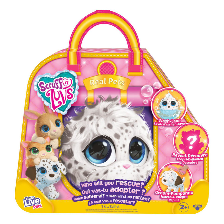 Little Live Pets Scruff-A-Luvs S10 Real Pets Single Pack Box | Peekaboo Baby