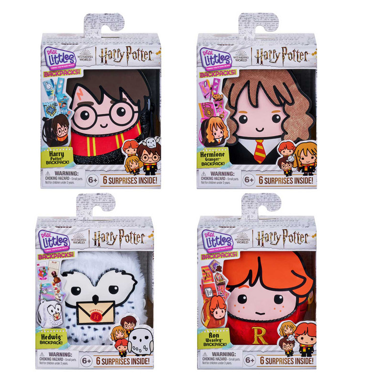 Real Littles Harry Potter Backpack Single Pack Detail | Peekaboo Baby