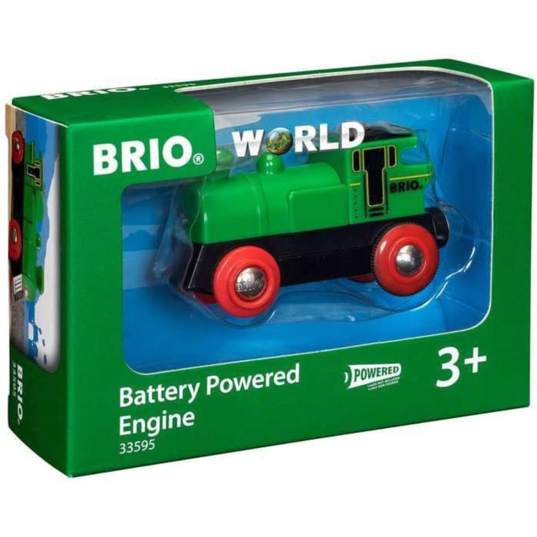 BRIO Battery Powered Engine Toy - Compatible BRIO Railway | Peekaboo Baby