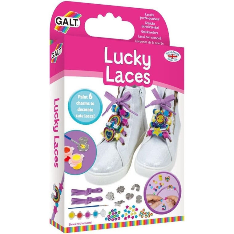 Galt Lucky Laces Activity Pack Detail | Peekaboo Baby
