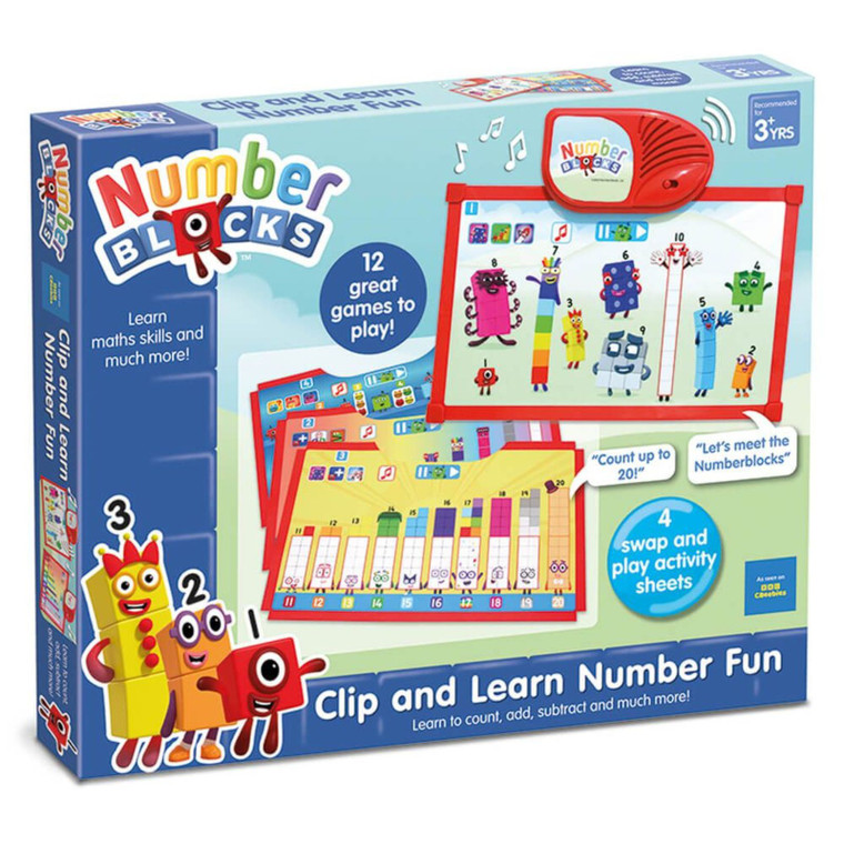 Buy Numberblocks Clip & Learn Number Fun Online | Peekaboo Baby