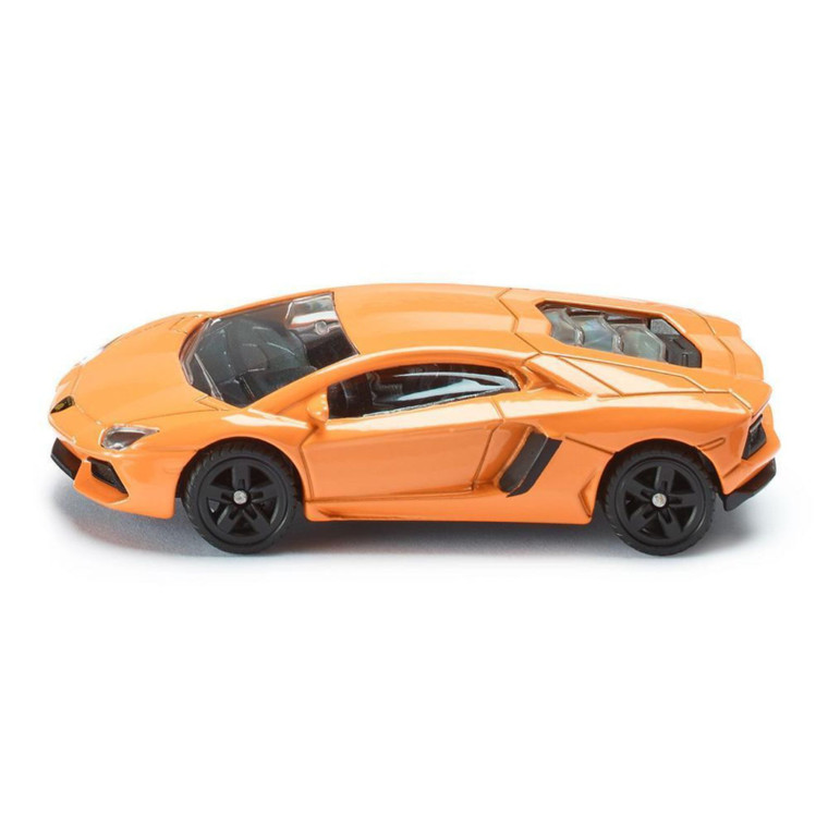 SIKU Lamborghini supercar die-cast 1:87 - side profile showing low-slung Italian supercar body