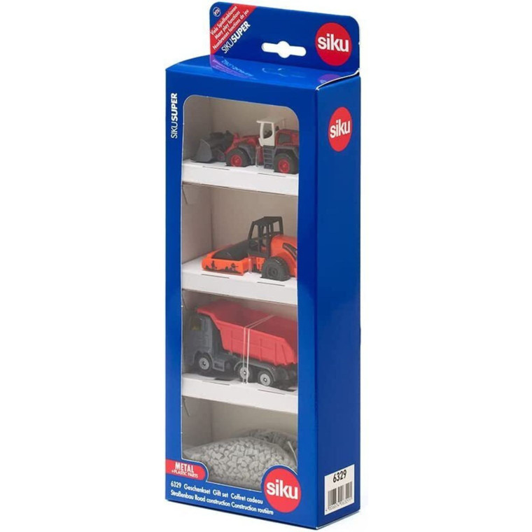 SIKU road construction 3-pack all three vehicles together