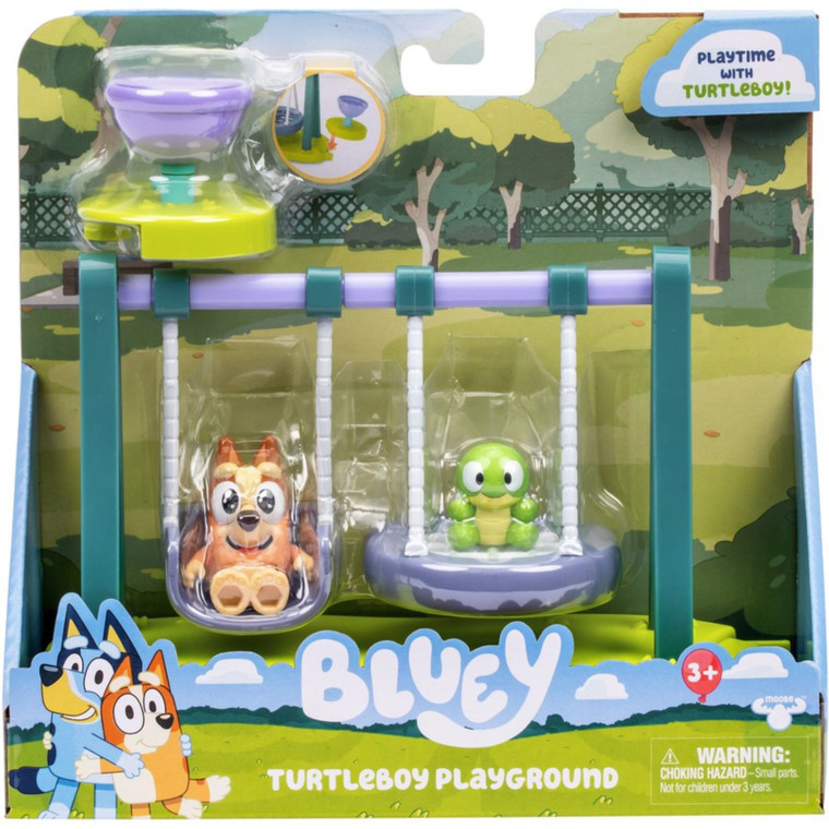 Bluey S10 Mini Playset - Turtleboy Playground - Australian Licensed Toy | Peekaboo Baby