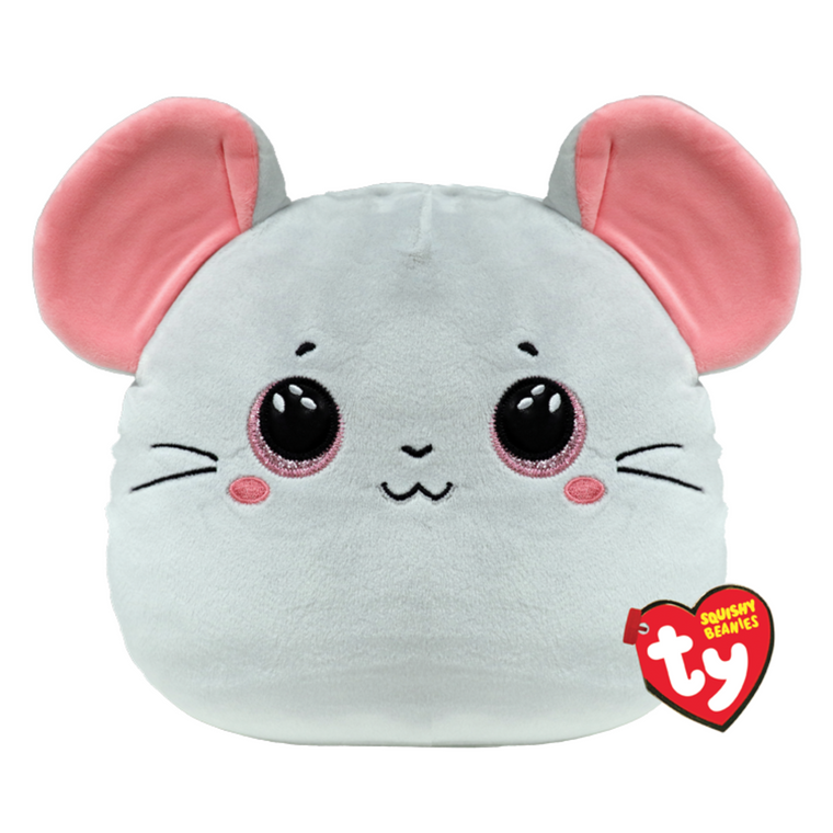 TY Squishy Beanies 14" Catnip the Mouse | Peekaboo Baby