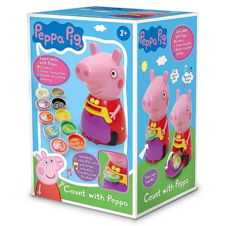 Peppa Pig Count with Peppa Educational Toy in Use | Peekaboo Baby
