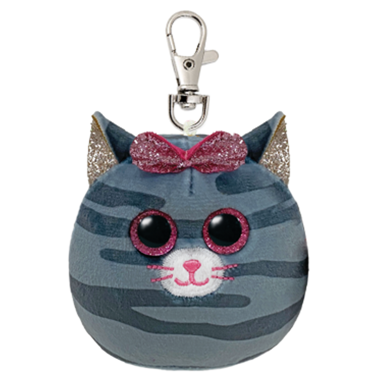 TY Squishy Beanies Kiki the Cat Squish Clip | Peekaboo Baby